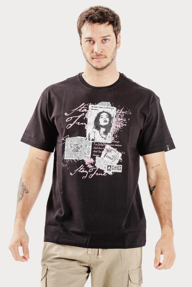 REMERA M/C OVER GRUNGE