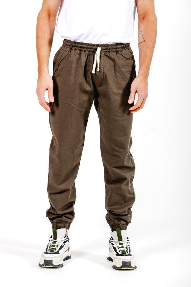 PANTALON JOGGER GABARDINA